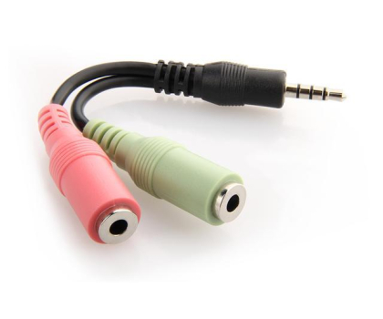 Kabel i złączka Delock Kabel Jack 3.5mm - 2x Jack 3.5mm 12cm
